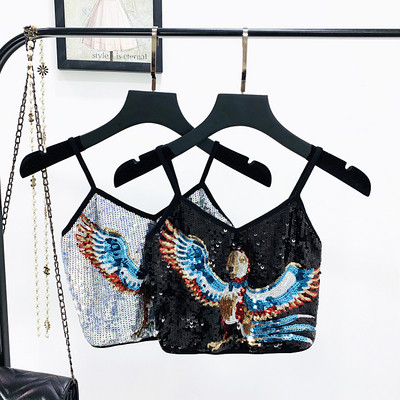 Σύγχρονο γυναικείο μπουτάκι σε ασημί και μαύρο χρώμα με πούλιες