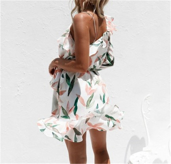 NOU Salopetă de damă modernă cu o mânecă și model floral