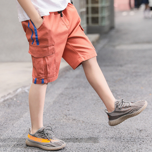 Παιδικά παντελόνια για αγόρια με τσέπες και κορδόνια