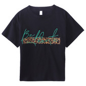 Gyerek póló lányoknak fekete színben, hímzéssel