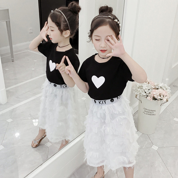 Modern, két részből álló gyerekkészlet, két színben