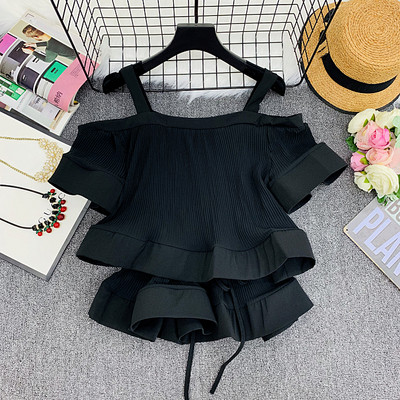 Modern női blúz nyakkendővel, három színben