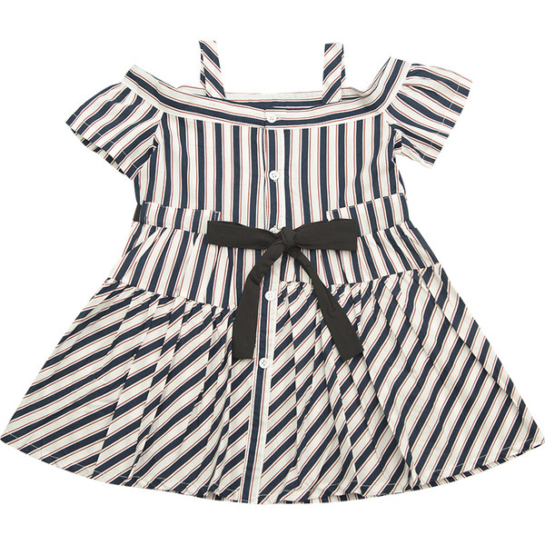 Modern gyerekruha gombokkal és szalaggal - két színben