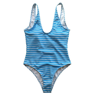 Egy egész csíkos fürdőruha öt színben