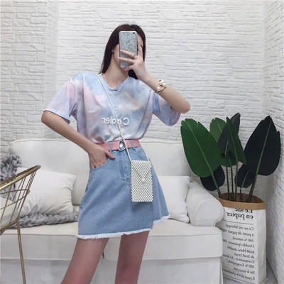 Modern női szett két részből, felirattal