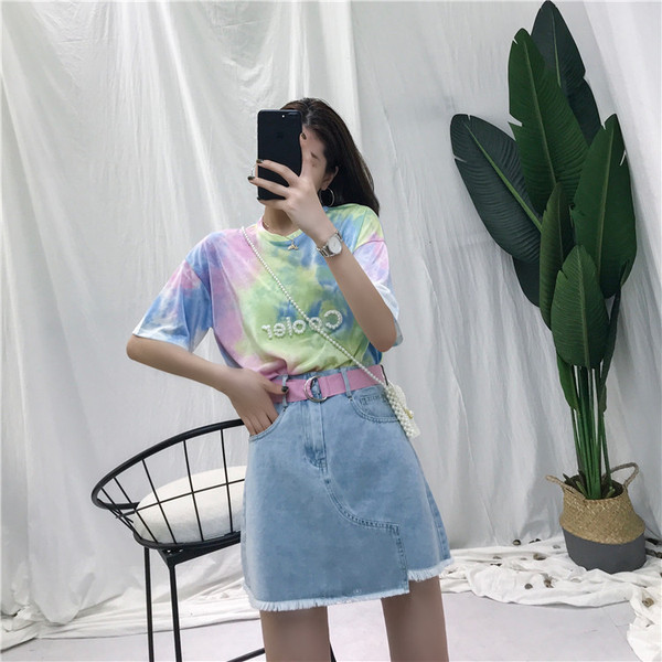 Modern női szett két részből, felirattal