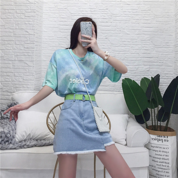 Modern női szett két részből, felirattal