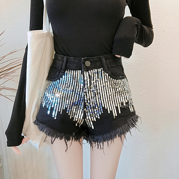 Stílusos női farmer kövekkel, szakadt motívumokkal három színben