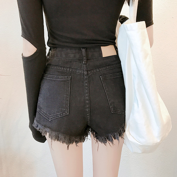 Stílusos női farmer kövekkel, szakadt motívumokkal három színben