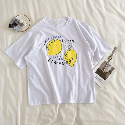 Alkalmi női póló rövid ujjal, két színben, rátéttel