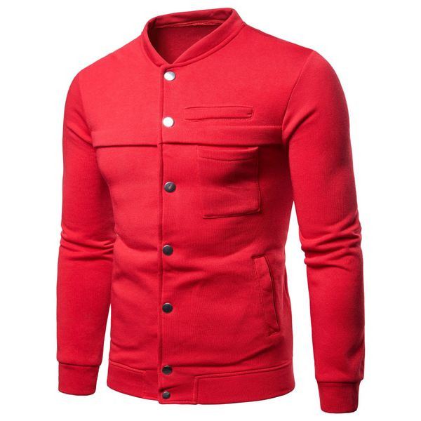 Hétköznapi férfi kabát több színben, gombokkal