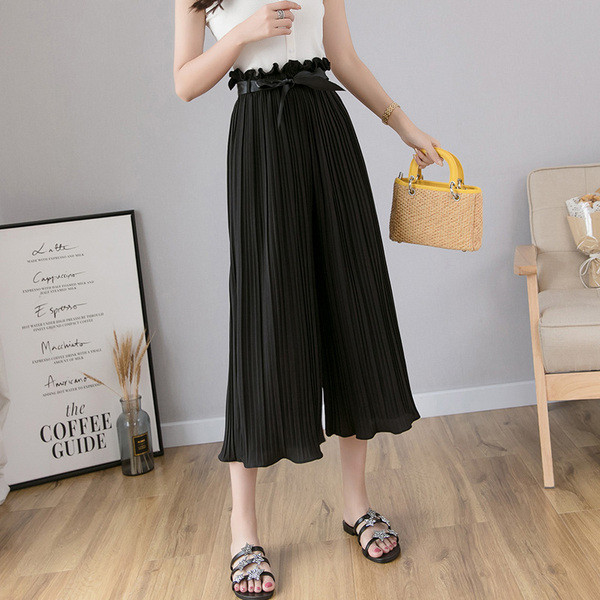 Modern női rakott nadrág különböző színekben