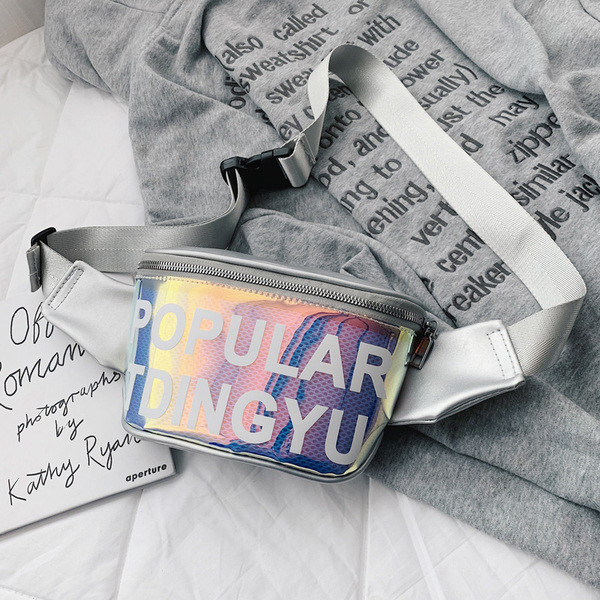 Modern női ökobőr deréktáska három színben