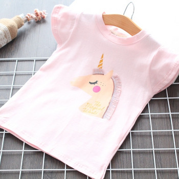 Нов модел детска блуза в два цвята за момичета