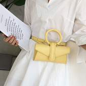 Modern női táska hét színű öko bőrből, rövid és hosszú füllel