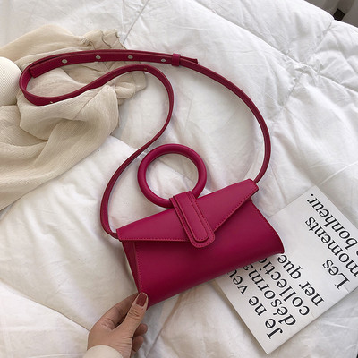 Modern női táska hét színű öko bőrből, rövid és hosszú füllel