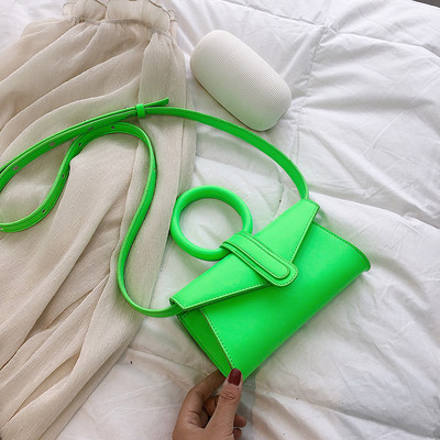 Modern női táska hét színű öko bőrből, rövid és hosszú füllel