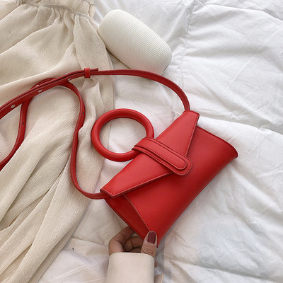 Modern női táska hét színű öko bőrből, rövid és hosszú füllel