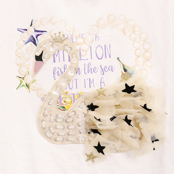 ÚJ Modern női farmer és póló szett 3D elemmel