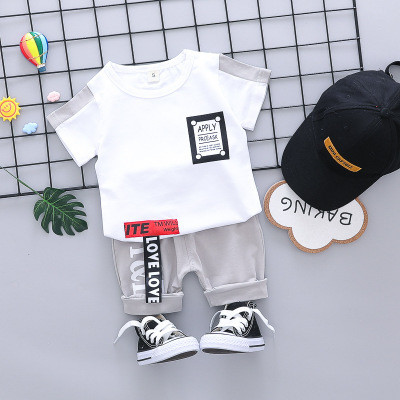 Modern gyerek nadrág és blúz szett fiúknak