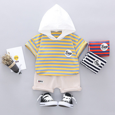 Set sport pentru copii in dungi pentru baieti in trei culori