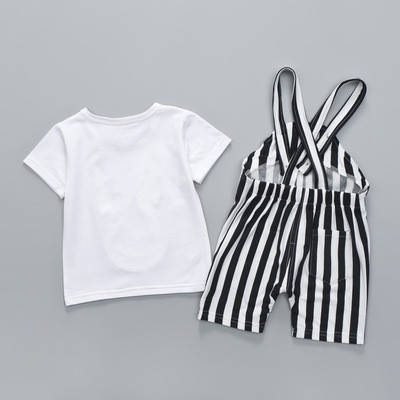 Modern csíkos gyerek szett fiúknak két színben