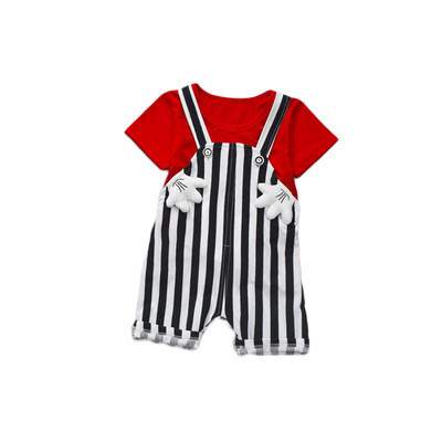 Modern csíkos gyerek szett fiúknak két színben