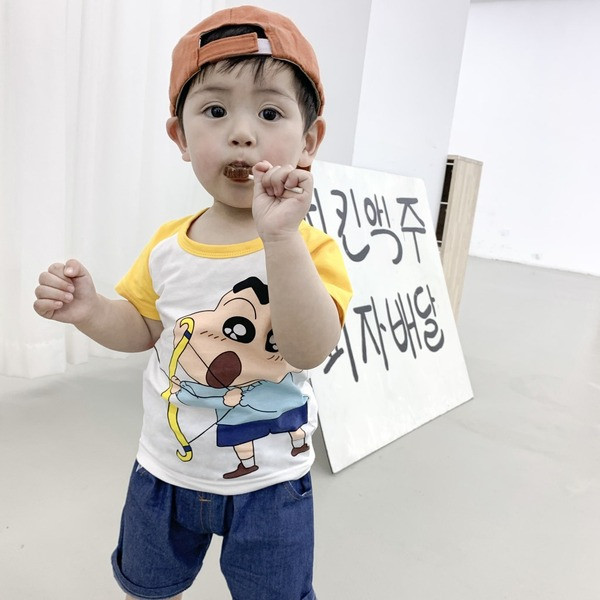 Aktuális gyerekkészlet fiúknak két színben, nyomattal