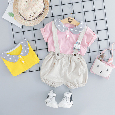 Modern gyerek szett blúz és overall