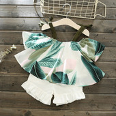 Modern gyerek szett felső és nadrág lányoknak