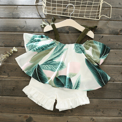 Modern gyerek szett felső és nadrág lányoknak