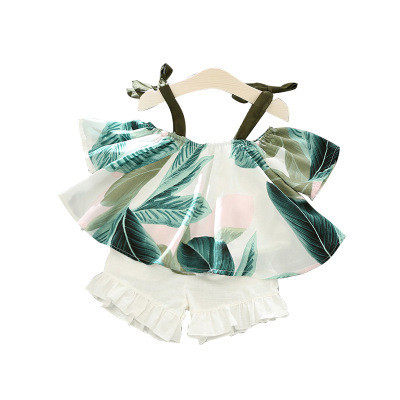 Modern gyerek szett felső és nadrág lányoknak