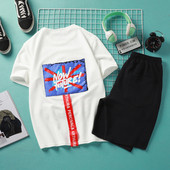 Ανδρικό μοντέρνο σετ σε δύο χρώματα