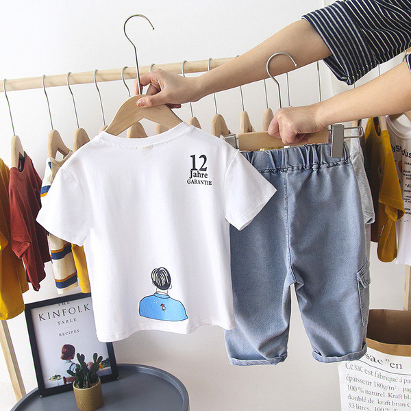 Sportos gyerek szett mintával fiúknak