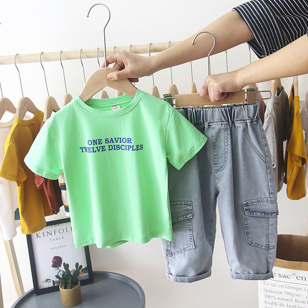 Sportos gyerek szett mintával fiúknak