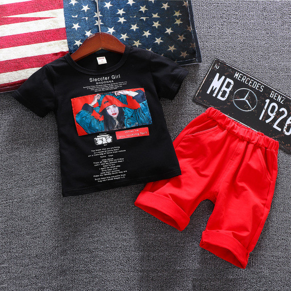 Seturi zilnice pentru copii de bluză și pantaloni din două piese