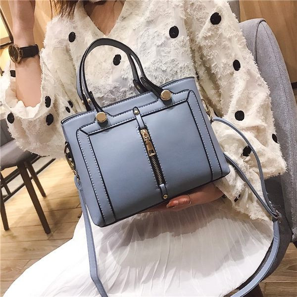 Geanta de dama moderna cu maner lung si scurt