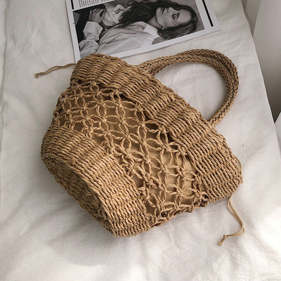 Νέο μοντέλο γυναικεία τσάντα  για την παραλία σε δύο χρώματα