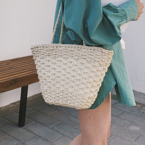 Női strandtáska hosszú füllel