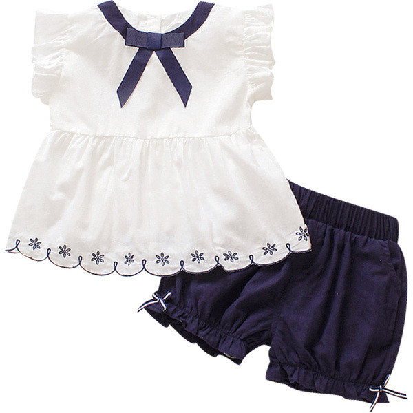 Modern, fehér színű gyerek szett lányoknak