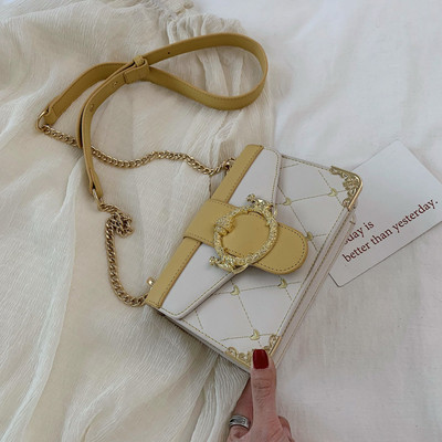 Stílusos kézitáska lánccal több színben