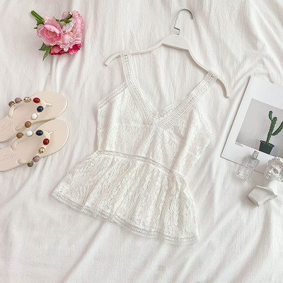 Alkalmi női felső csipkével, fehér és fekete színben