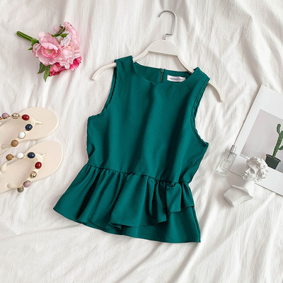 Női felső cipzárral a hátán, többféle színben