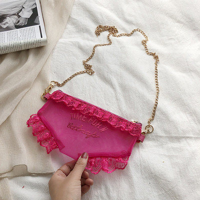 Modern női táska 3D elemekkel és hímzéssel három színben