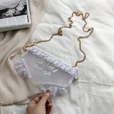 Modern női táska 3D elemekkel és hímzéssel három színben