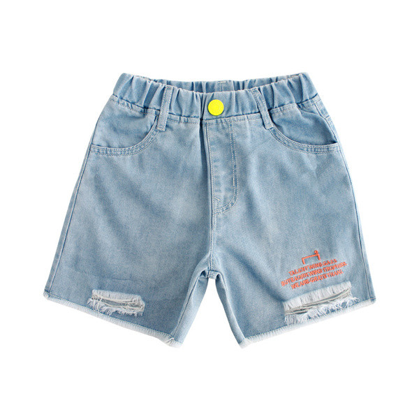 Világos színű, rövid gyerekfarmer lányoknak