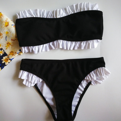 Női fürdőruha két részből, több színben