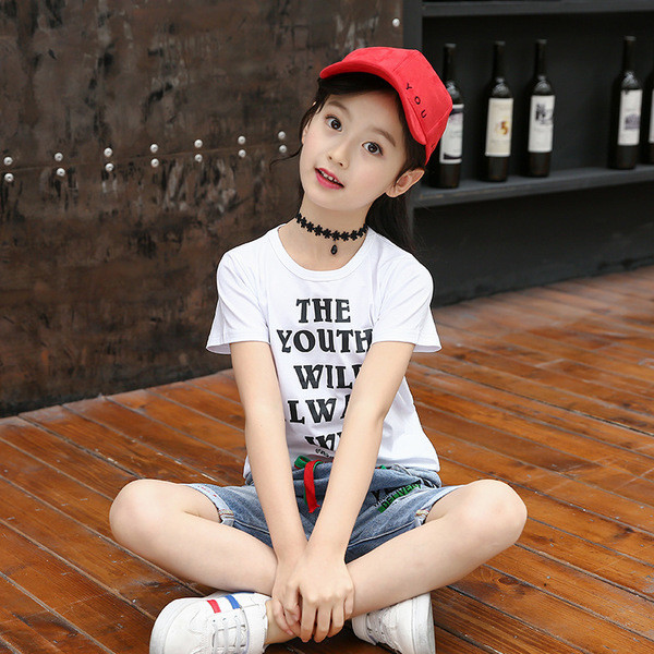 Παιδικό σετ - τζιν και μπλούζα για κορίτσια