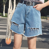 Τζιν παντελόνια μεγάλου μεγέθους με ψηλή μέση