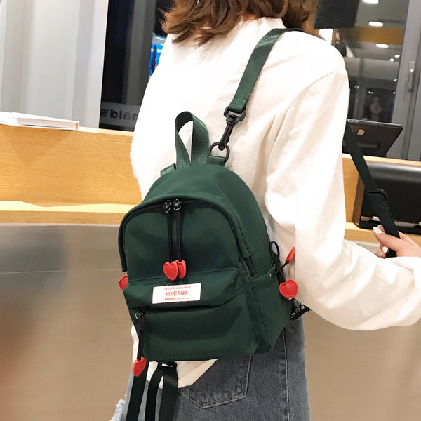 Modern női hátizsák négy színben 3D díszítéssel